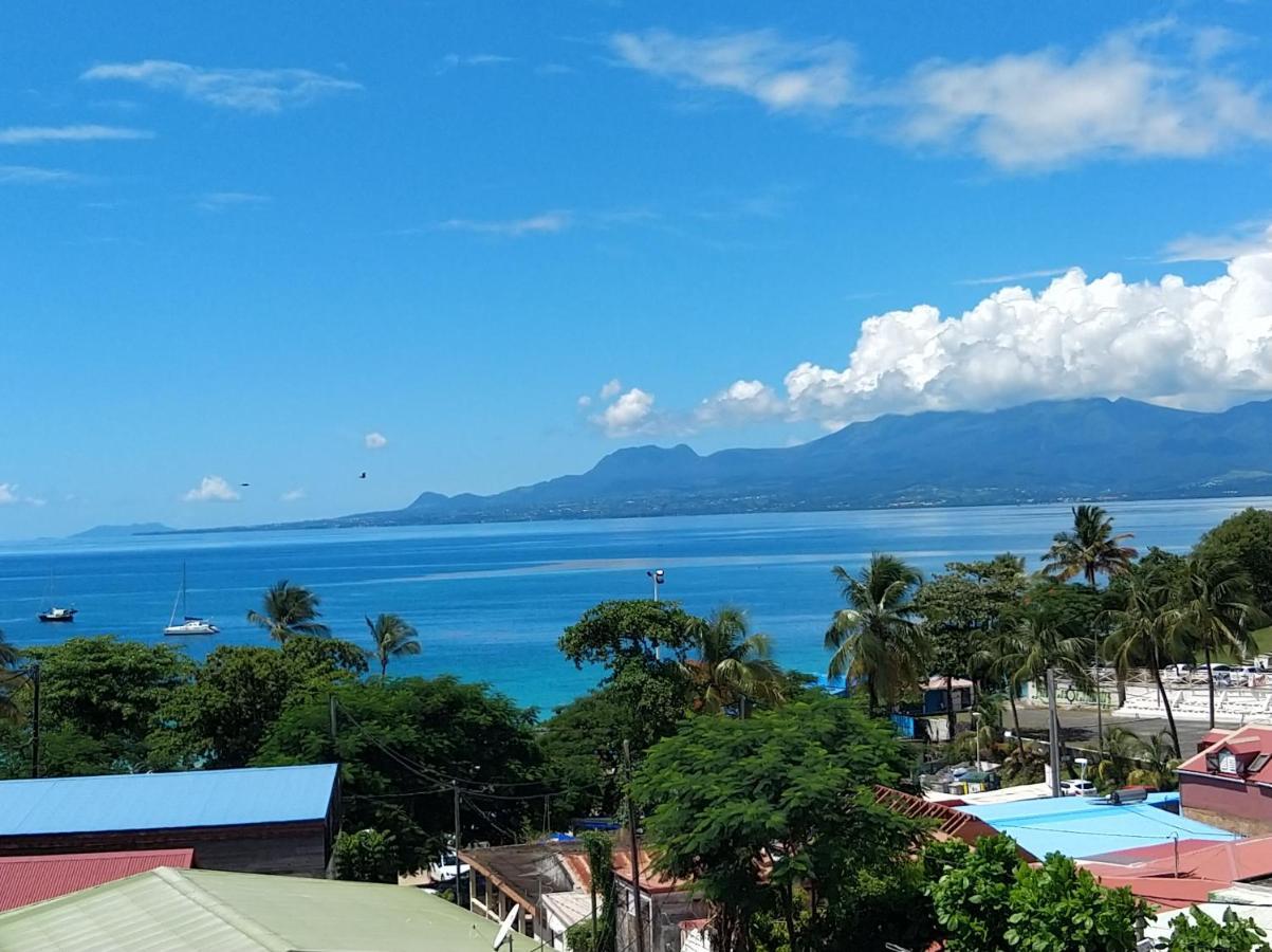 Appartement vue mer et montagne à 50m de la plage Le Gosier  Esterno foto